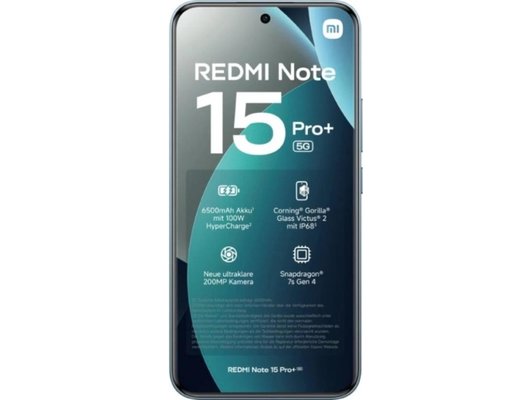 Смартфон Xiaomi Redmi Note 15 Pro+ 5G 12/512Gb Blue